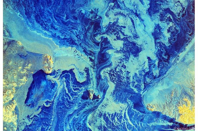 Bering Strait Shows Alarming Ice Melt in Latest Satellite Image
