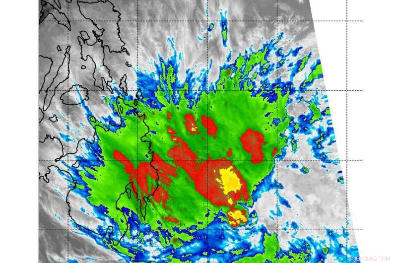 NASA‑NOAA Suomi NPP Satellite Detects Final Energy Pulse of Tropical Depression 03W