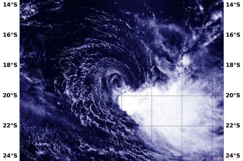 NASA s Aqua Satellite Captures Formation of Tropical Cyclone Veronica off Western Australia
