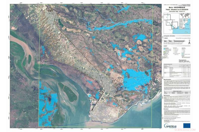Copernicus Sentinel-1 Maps Extensive Flooding Post-Idai