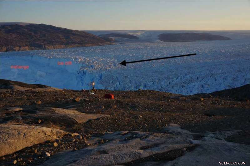 Tall Ice Cliffs Could Trigger Major Calving Events, Accelerating Sea-Level Rise