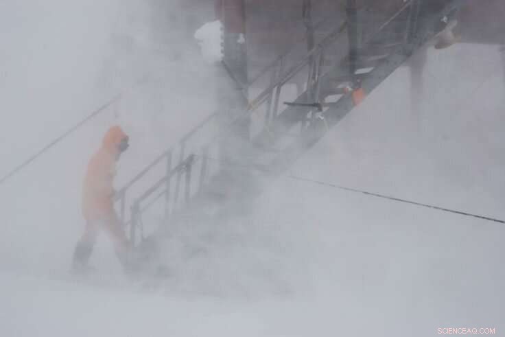 Intense Antarctic Snowstorms Drive Most Snowfall, New Study Finds