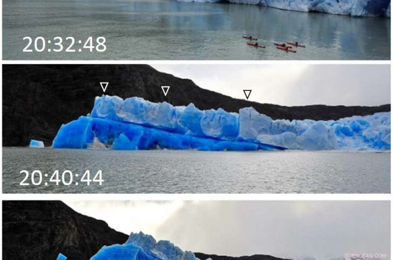 Scientists Discover Underwater Ice Terrace at Grey Glacier’s Front Using Sonar