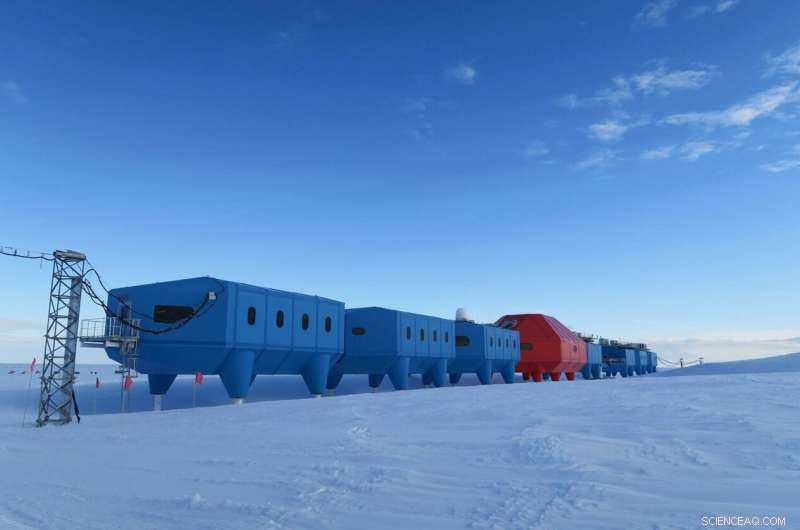 Brunt Ice Shelf Nears Breakoff, Threatening UK Halley Research Station