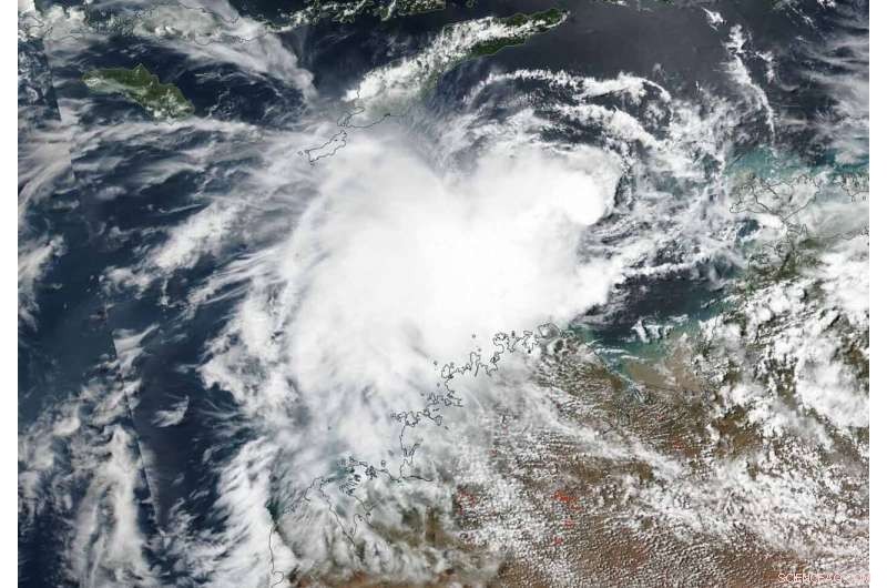 Western Australia Issues Warnings After NASA Satellite Captures Tropical Cyclone 23S