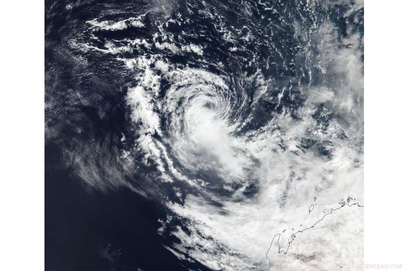 NASA‑NOAA Satellite Documents Dissipation of Tropical Cyclone Wallace