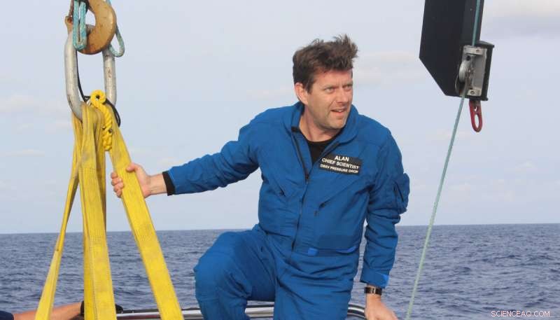 Dr. Alan Jamieson Breaks British Depth Record in Five Deeps Expedition