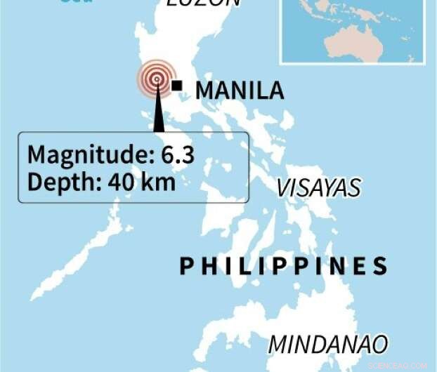 Five Fatalities Reported After Buildings Collapse in Strong Philippine Earthquake