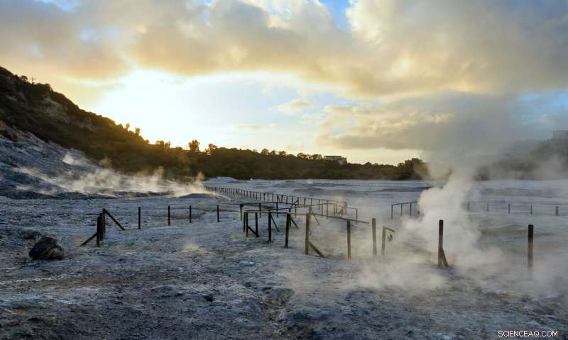 Sea‑Wave Sound Unravels Hidden Path of Campi Flegrei Supervolcano