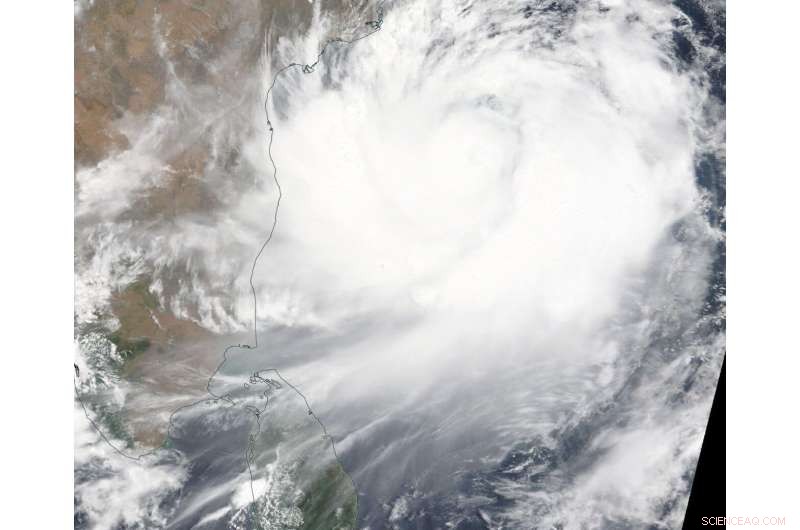 NASA Satellites Track Cyclone Fani’s Path Along Eastern India s Coast