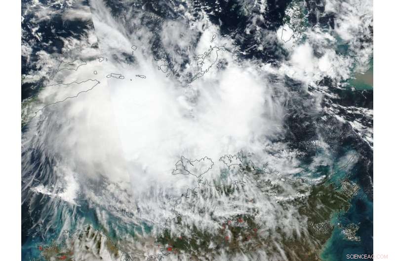 NASA-NOAA Satellite Captures Formation of Tropical Cyclone Lili in the Southern Indian Ocean
