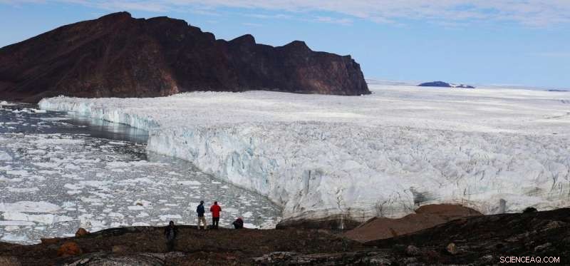 Measuring Greenland Glacier Calving with Tsunami Signals