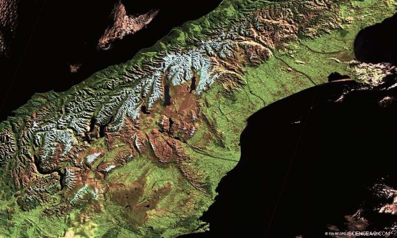 ESA’s Proba‑V Satellite Captures Stunning Images of New Zealand’s South Island