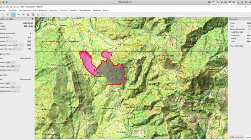 Advanced Software for Estimating the Economic Impact of Forest Fires