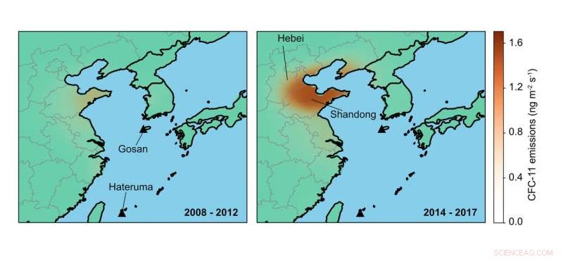 Scientists Trace Emerging Chlorofluorocarbon Emissions to New Source