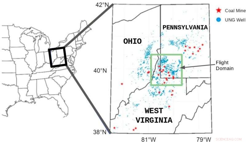 Accurate Methane Measurement from Coal and Natural Gas in Pennsylvania