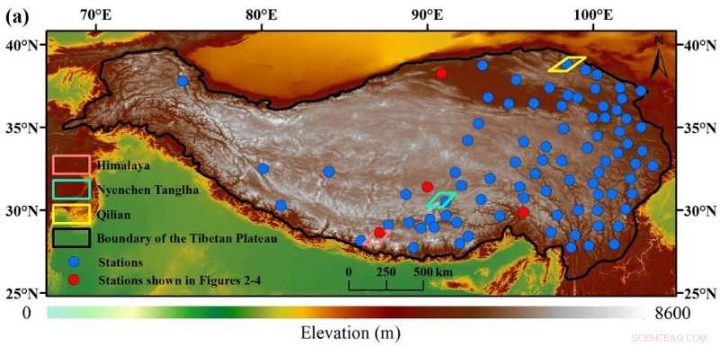Exploring Heat Trends on the Tibetan Plateau
