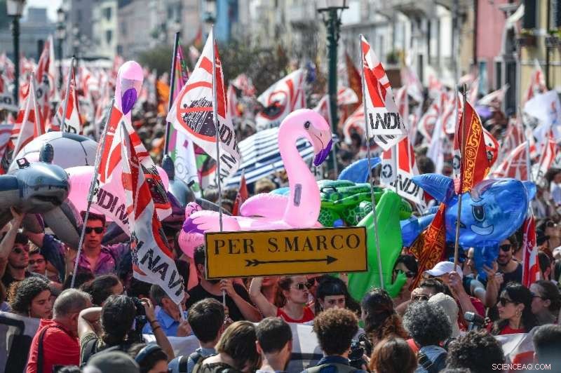 Massive Venice Protest Calls for Ban on Large Cruise Ships