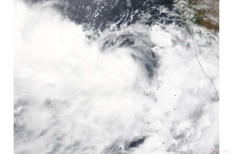 NASA Captures Development of Tropical Cyclone 02A in Northern Indian Ocean
