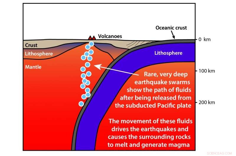 Earthquake Swarms Uncover Key Link Between Tectonic Plates and Volcanic Activity