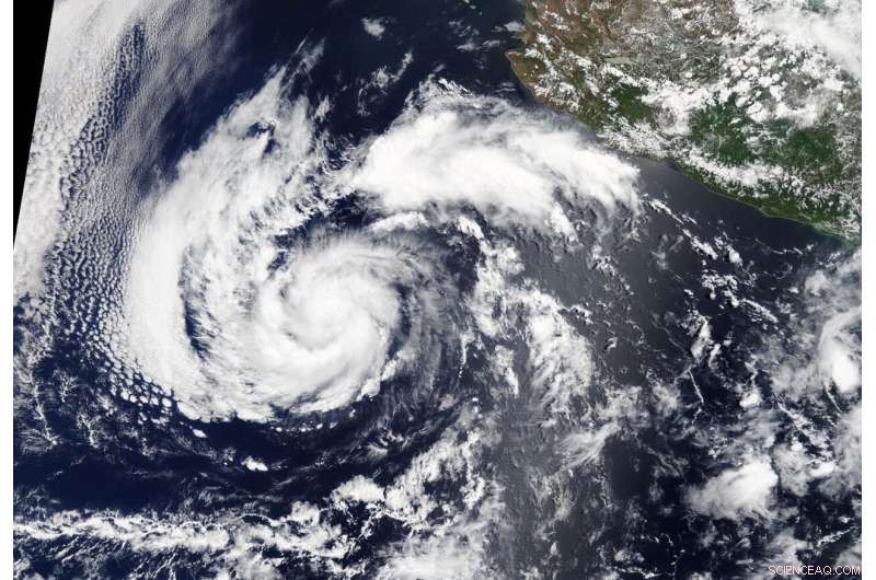 Terra Satellite Captures Tropical Storm Alvin
