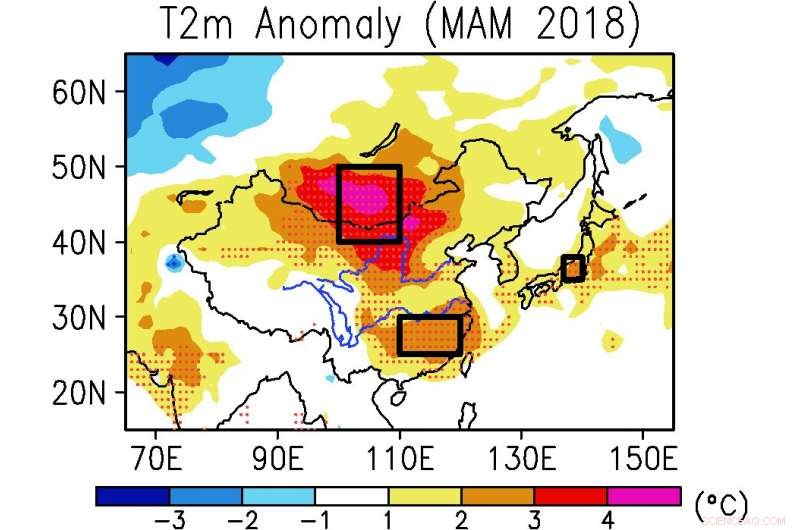 East Asian Hot Springs Reveal Link to Atlantic Sea Surface Temperature Anomaly
