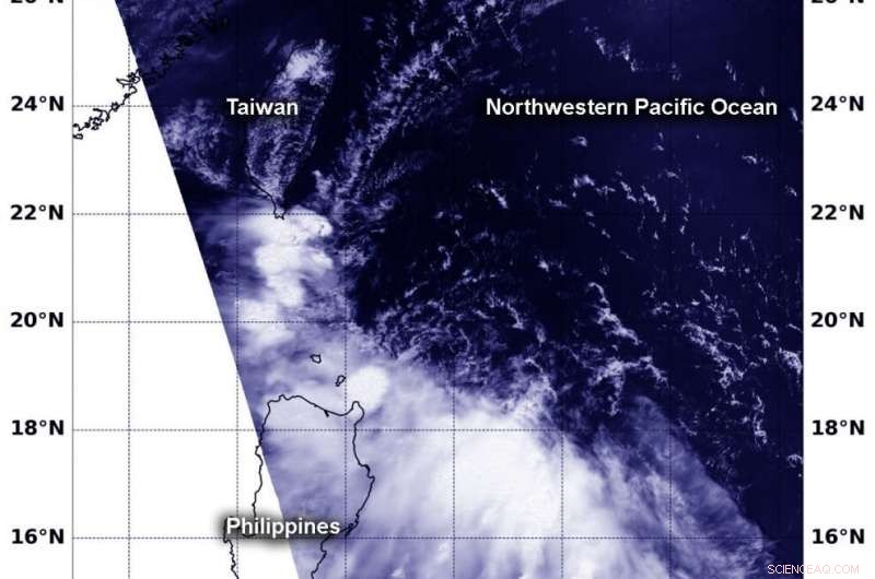 NASA Detects Powerful Winds That Dissolved Tropical Storm 04W
