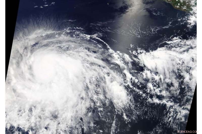 NASA’s Terra Satellite Confirms Hurricane Barbara as Major Hurricane