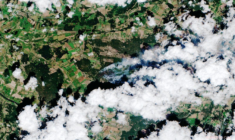 Record-Breaking 400-Hectare Wildfire Engulfs German Military Training Site