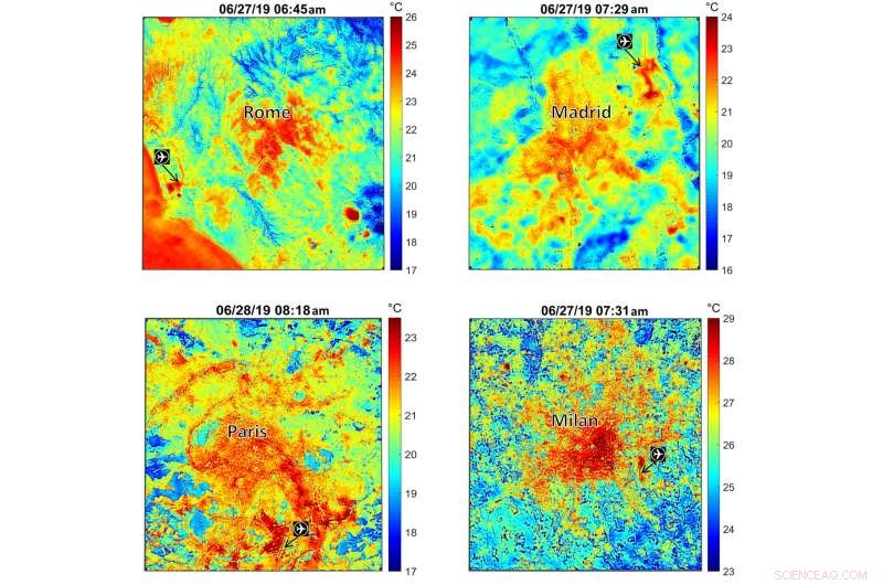 NASA’s ECOSTRESS Satellite Reveals Heatwave Impact Across Europe from Space