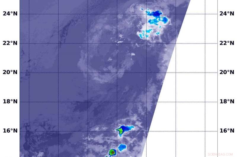 NASA Observes Post‑Tropical Cyclone Cosme as It Begins to Fade