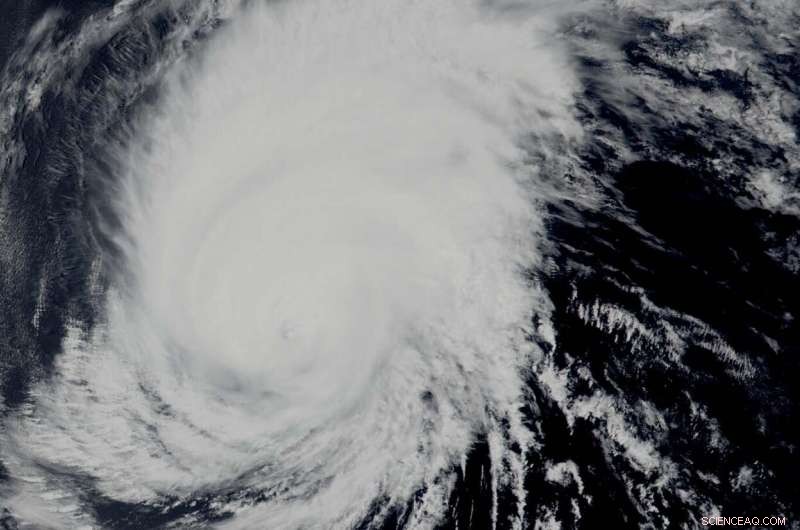 NASA-NOAA Satellite Captures Hurricane Barbara’s Closing Eye in Eastern Pacific