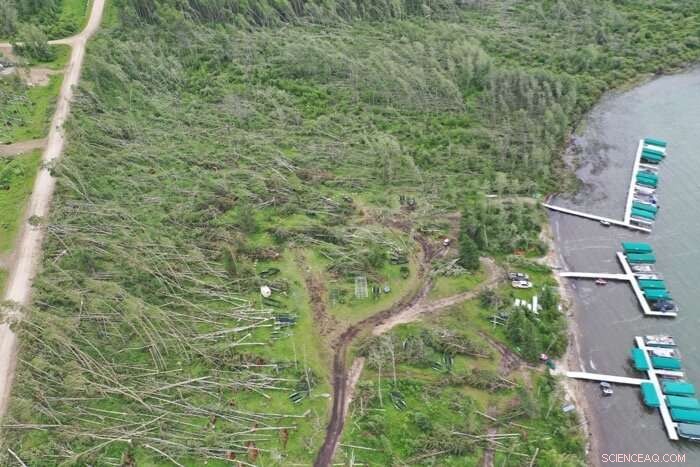 Northern Tornadoes Project Identifies 15 Tornadoes that Hit Canadian Prairies on Canada Day