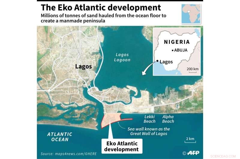 Lagos Battles Atlantic Erosion: The City’s Fight Against Rising Seas