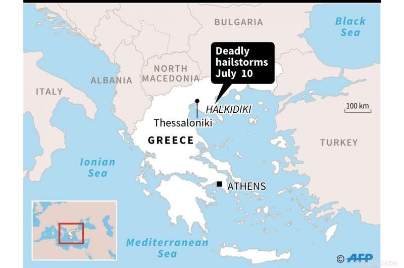 Fatal Storm Strikes Greek Beachfront, Killing Six