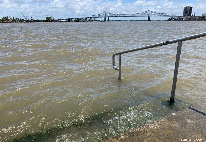 New Orleans Braces for Tropical Storm Barry with Sandbag Defenses