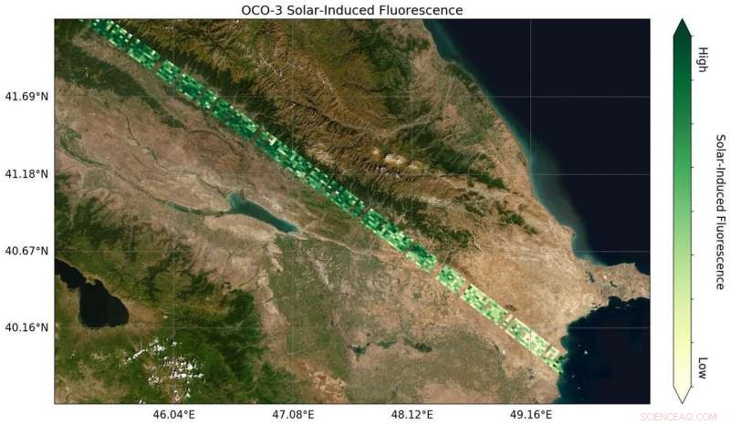NASA s OCO-3 Orbiting Carbon Observatory Delivers First Atmospheric CO₂ Data