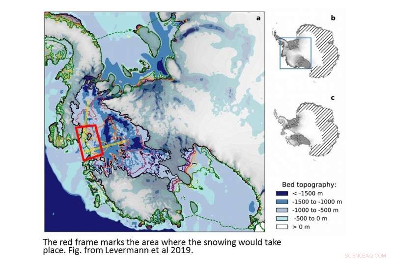 Spraying Ocean Water onto West Antarctic Ice Could Halt Ice Collapse