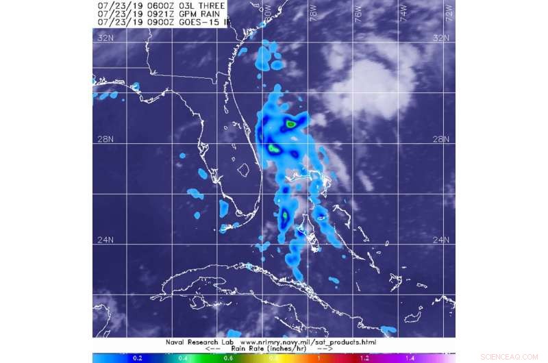 NASA Uses Satellite Data to Study New Atlantic Tropical Depressions and Rainfall Patterns