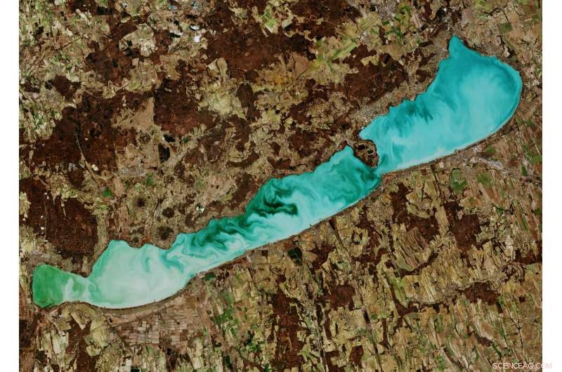 Aerial View of Lake Balaton, Hungary: Insights from Copernicus Sentinel‑2
