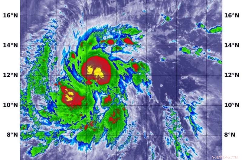 NASA Tracks Rapid Intensification of Tropical Storm Erick