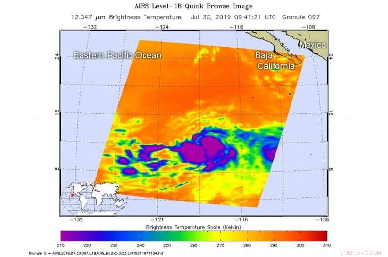 NASA Enhances Hurricane Flossie Monitoring with Dual Satellite Instruments