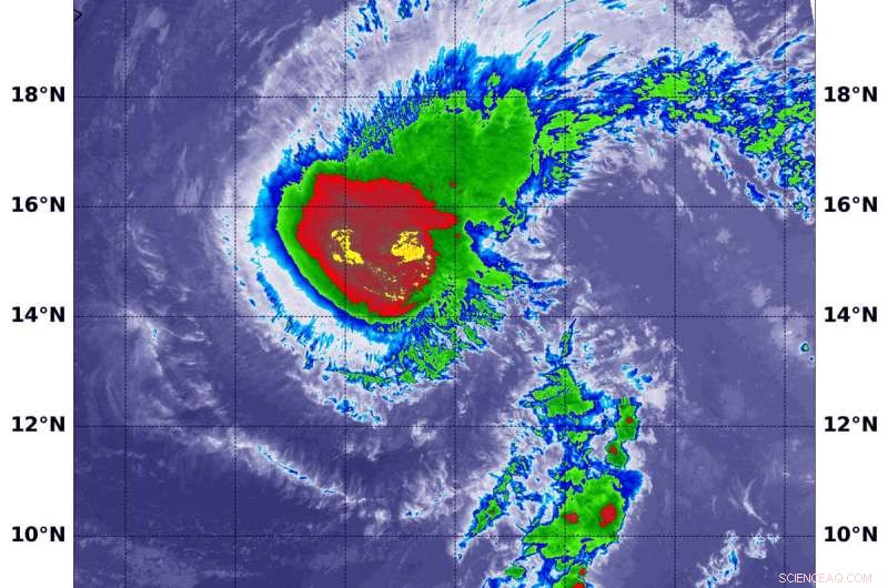 NASA‑NOAA Satellite Captures Hurricane Erick in Central Pacific