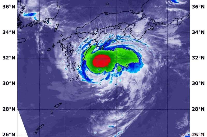 NASA Tracks Tropical Storm Francisco’s Approach Toward Southern Japan