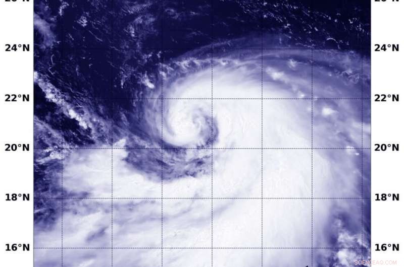 NOAA Satellite Reveals Comma-Shaped Tropical Storm Krosa