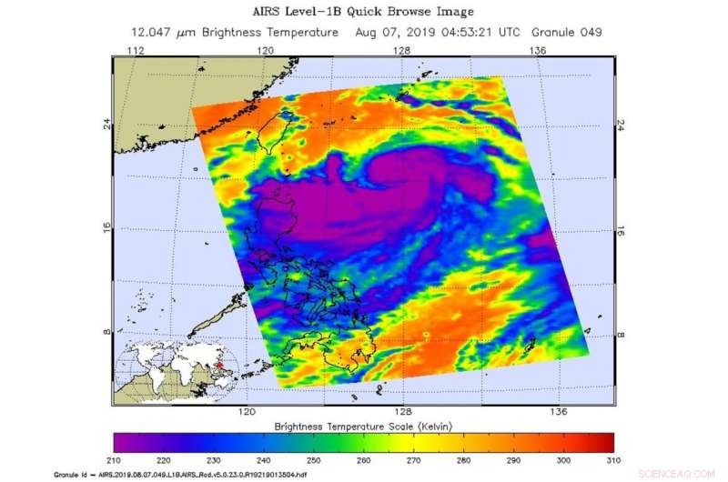 Supertyphoon Lekima Intensifies, Threatening Eastern China