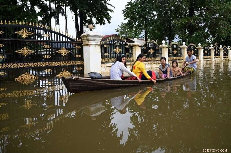 Myanmar Faces Massive Flooding, Displacing Tens of Thousands