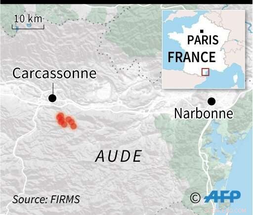 Major Wildfire Contained in Southern France after Extensive Firefighter Response