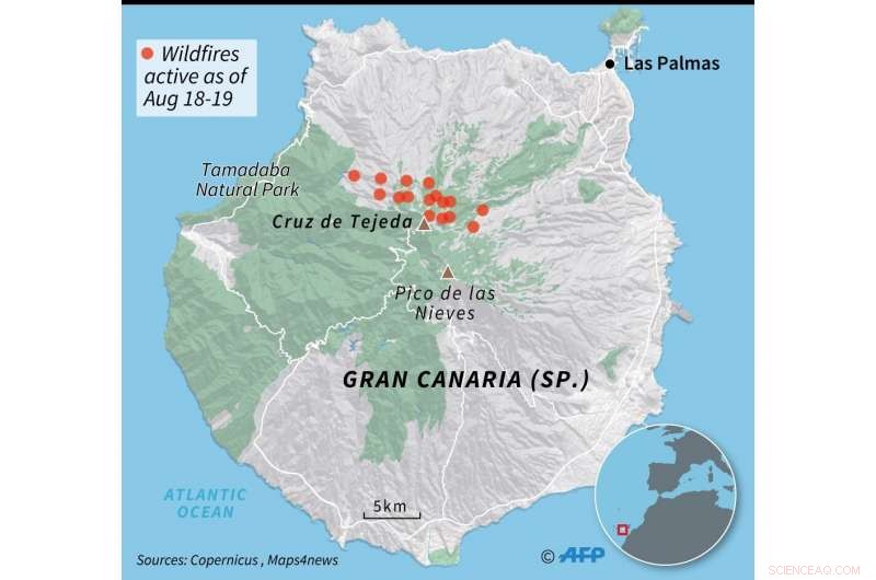 Wildfire on Gran Canaria Forces Evacuations, Threatening Paradise