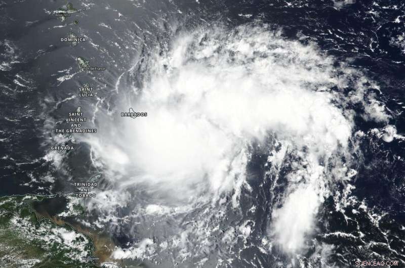 NASA Uses Satellite Imaging to Track Tropical Storm Dorian 24/7